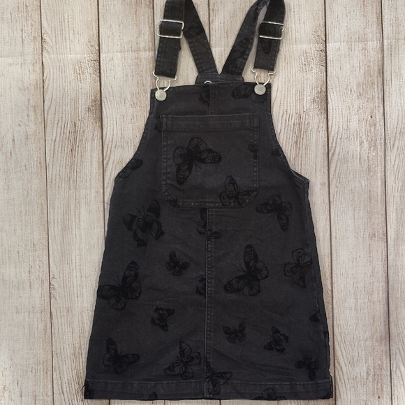 art class Other - Kids Black Butterfly Print Overalls